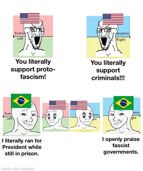 Brazil Is America But Cursed R Politicalcompassmemes Political