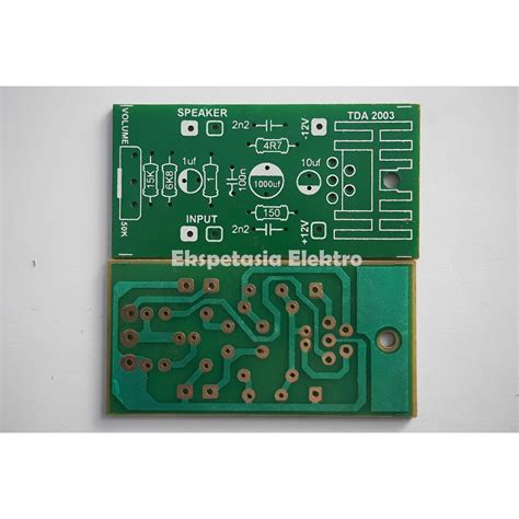 Jual Pcb Ampli Tda Mono Volt Pcs Shopee Indonesia