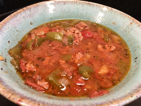 Stuffed Pepper Soup Keto Naturopath