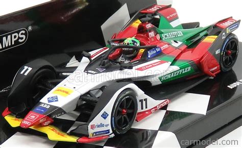 MINICHAMPS 414180011 Masstab 1 43 AUDI FORMULA E FE05 E TRON TEAM