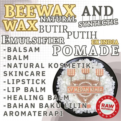 Jual Beeswax 100 Gram Beewax 100gram Bee Wax Butir Pastilles Refined