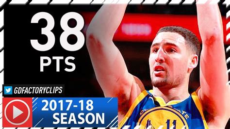 Klay Thompson Full Highlights Vs Bulls 2018 01 17 38 Pts 7 Threes