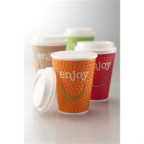 Huhtamaki Enjoy Double Wall Disposable Hot Cups 340ml 12oz Pack Of 680 CM574 Buy Online