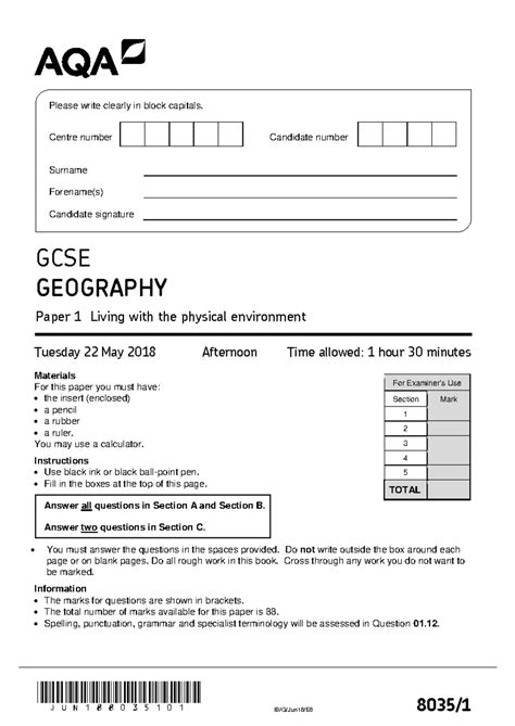 Geography Paper 2 revision guide 2022 pdf - GCSE GEOGRAPHY REVISION