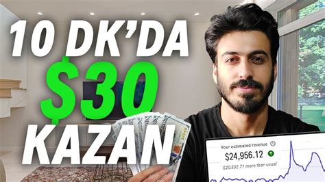 10 DK DA 30 PARA KAZAN İnternetten Dolar Kazanma Yolları