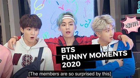 Bts Funny Moments In 2020 Try Not To Laugh Challenge English Sub