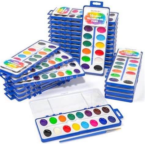 Amazon Shuttle Art Colors Watercolor Paint Set Bulk Pack Of