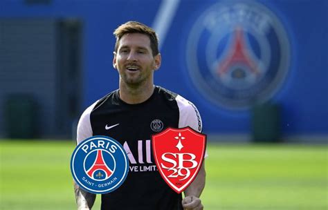 Lionel Messi S Debut Brest Vs Psg Live