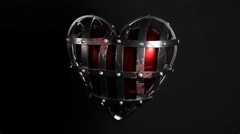 The Caged Heart For Valentines Day 3d Model 3d Printable Cgtrader