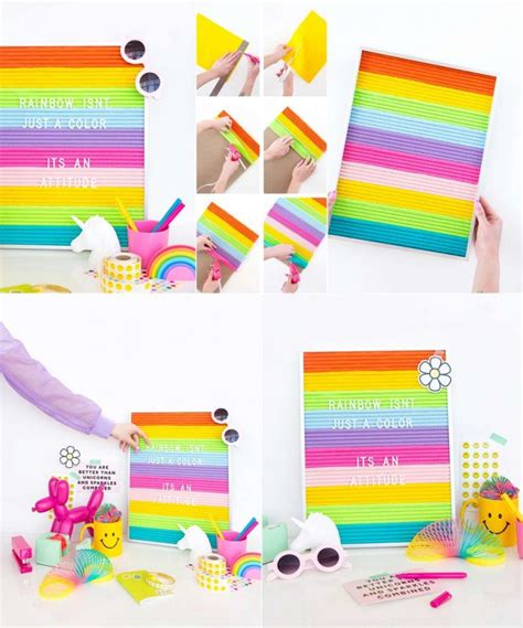 DIY Rainbow Decor Projects