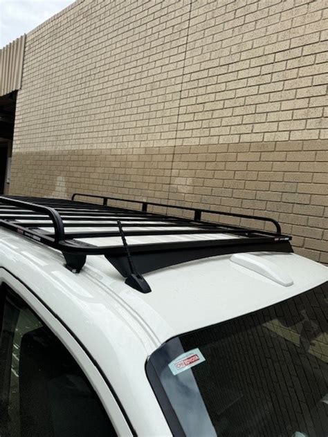 Toyota Hiace Lwb June On Tradesman Roof Rack X M Roof Rack