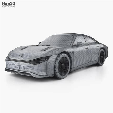 Mercedes Benz Vision EQXX 2022 3D Model Vehicles On Hum3D