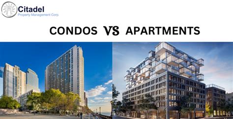 Condos And Apartments Differences Between Both