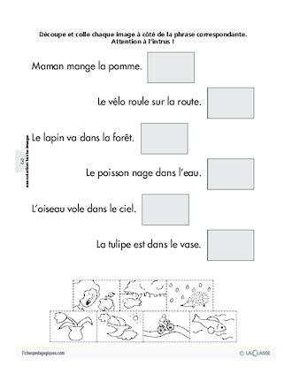 Jeux De Lecture 10 Lire Des Mots Et Des Phrases Simples