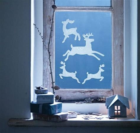 Fensterbilder Zu Weihnachten Basteln Ideen Mit Transparentpapier