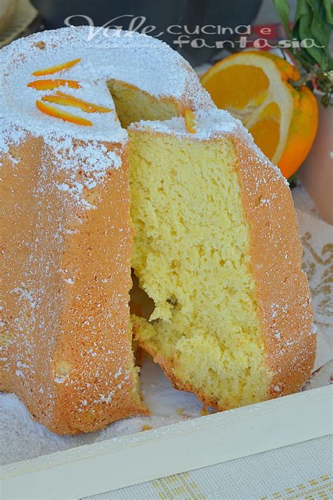 Pandoro Di Chiffon Cake All Arancia Ricetta Di Natale Ricette Dolci