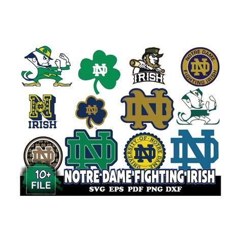 File Notre Dame Fighting Irish Svg Bundle Inspire Uplift