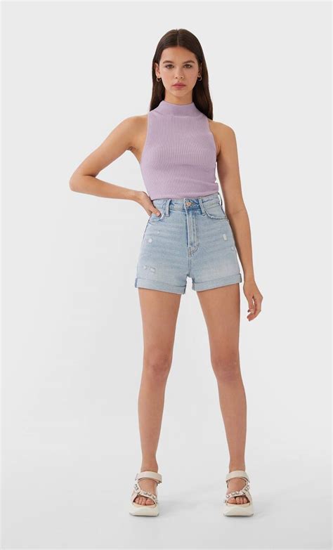 Venta Stradivarius Shorts Mujer En Stock