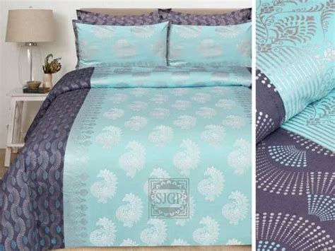 Floral Print Glace Cotton Bed Sheet Type King At Rs 850 Piece In