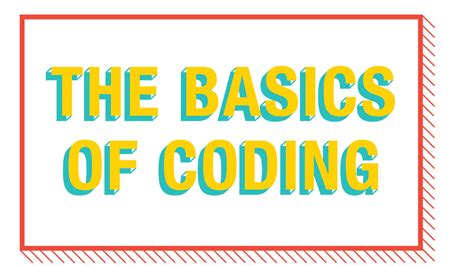 Basics Of Coding