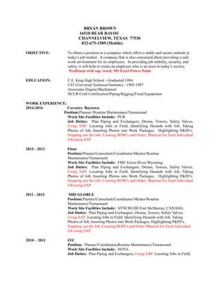 Resume Pdf