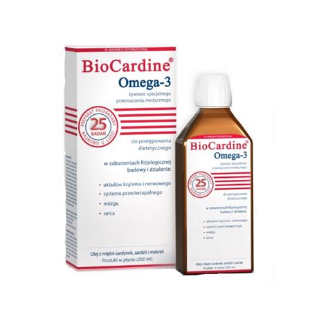 BioCardine 200ml Marinex żywność specjalnego przeznaczenia medycznego