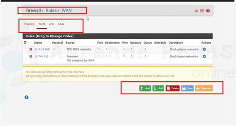 Como Crear Tus Propias Reglas Pfsense Informatica Tutoriales