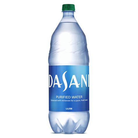 Dasani Purified Water Bottle Enhanced With Minerals Liters