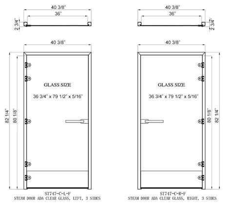 Steam Room Ada Door Clear Superior Saunas