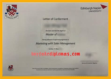 Fake Edinburgh Napier University Degree | Buy Fake Diplomas, High ...