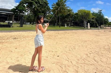 Potret Eksotis Gempi Saat Liburan Di Bali Makin Cantik