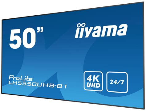 Iiyama Prolite Lh Uhs B Professional Digital Signage Display