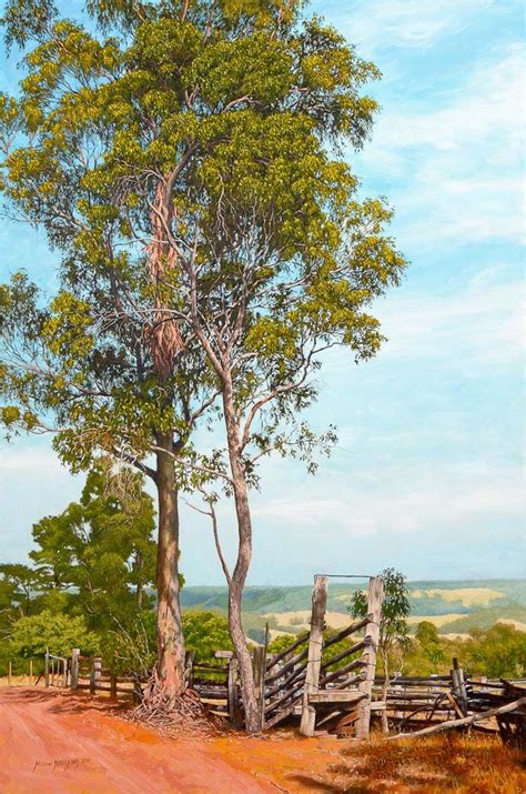 Rural Landscape Near Bridgetown Western Australia