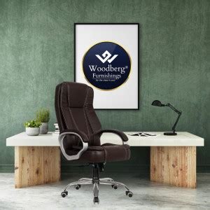 Woodberg Tusker Ergonomic High Back Leatherette Executive Revolving