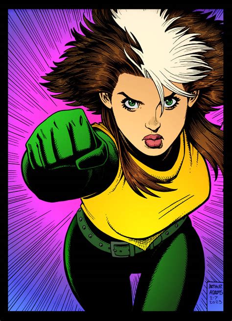 Rogue By Arthur Adams By Drdoom1081 On Deviantart