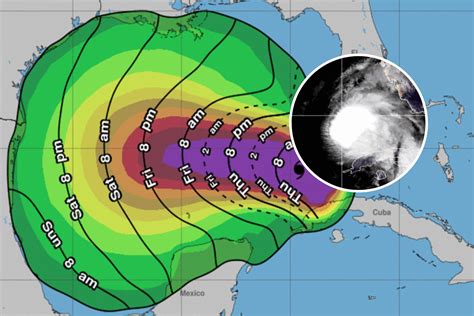 Hurricane Rafael Update Map Reveals When Category Storm Will Hit