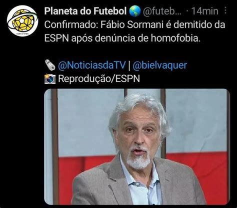 Planeta do Futebol ofuteb 14min Confirmado Fábio Sormani é