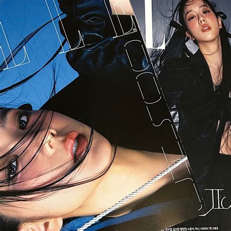 Elle Korea 8月號 封面：black Pink Jisoo 蝦皮購物