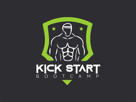 kick start logo by Karim Mostafa on Dribbble