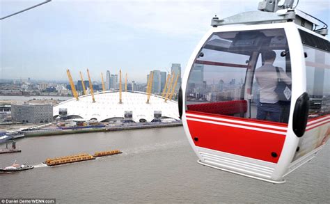 London 2012 Olympics Crossing Boris Johnson Tries New £50m River