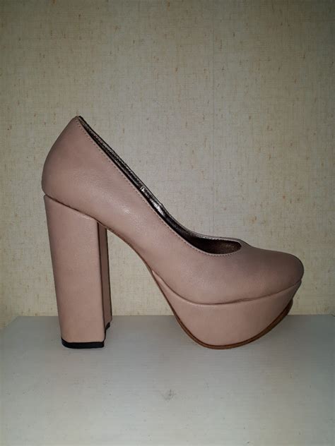 Venta Zapatos Taco Ancho En Stock