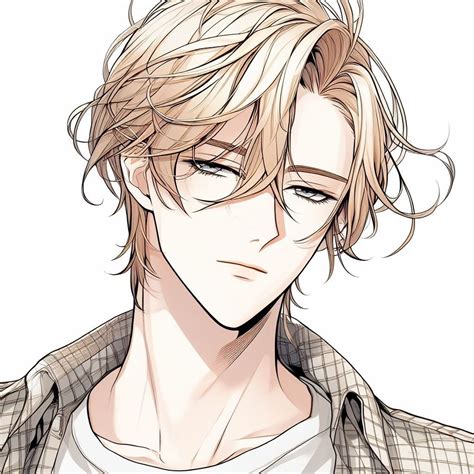 Pin By Scooter On Trevor In Blonde Hair Anime Boy Blonde Anime Boy Brown Hair Boy