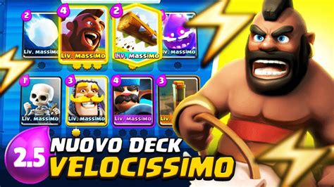 Gioco Col NUOVO Deck Del DOMATORE Da 2 5 Di Elisir Clash Royale ITA