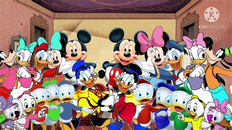 All Of The Mickey Mouse Gang Nice Clones Get Grounded For Nothing Youtube