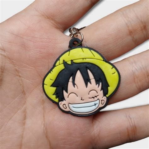 Jual Gantungan Kunci Keychain Rumah Motor Souvenir Anime One Piece