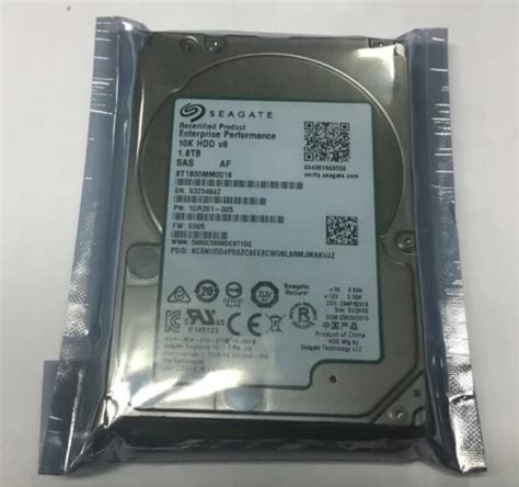 NEW ST1800MM0018 SEAGATE Enterprise 10K V8 1.8TB 12Gb/S SAS 2.5'' HDD ...