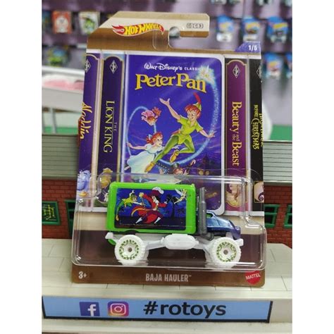 HOT WHEELS BAJA HAULER PETER PAN EXCLUSIVE SERIES DISNEY Shopee Malaysia