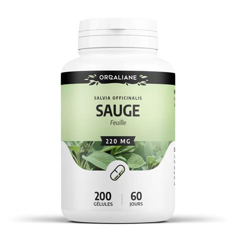 Sauge Officinale G Lules Acheter En Ligne Sur Ac Rola