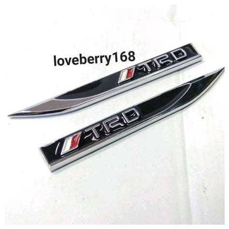 Jual Emblem Spakbor TRD Dan TRD Sportivo Di Lapak Grosir Variasi Mobil