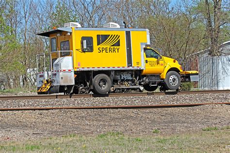 Out Inspecting A Sperry Rail Service Truck Inspects The Tr Flickr